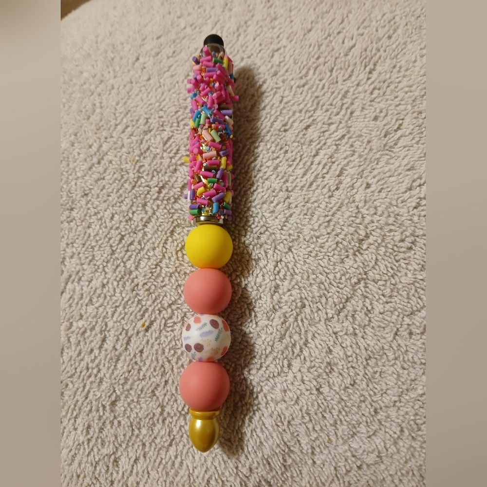 Multicolor Beaded Stylus